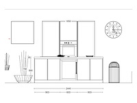 Häcker concept130 topsoft mat wit lak eiland keuken - afbeelding 3 van  23