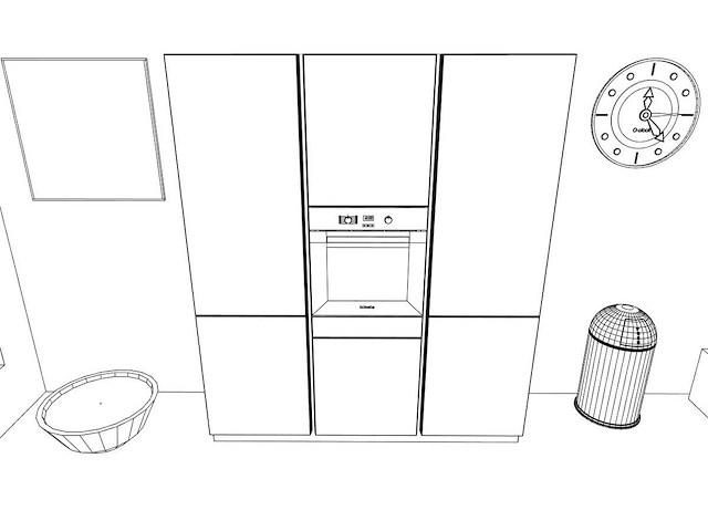 Häcker concept130 topsoft mat wit lak eiland keuken - afbeelding 22 van  23