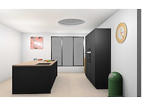 Häcker concept130 topsoft mat zwart lak eiland - afbeelding 6 van  29