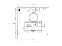 Häcker concept130 topsoft mat zwart lak eiland - afbeelding 3 van  29