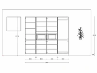 Häcker concept130 topsoft parelgrijs mat eiland keuken - afbeelding 3 van  30