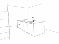 Häcker concept130 topsoft parelgrijs mat eiland keuken - afbeelding 6 van  30