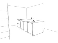 Häcker concept130 topsoft parelgrijs mat eiland keuken - afbeelding 6 van  30