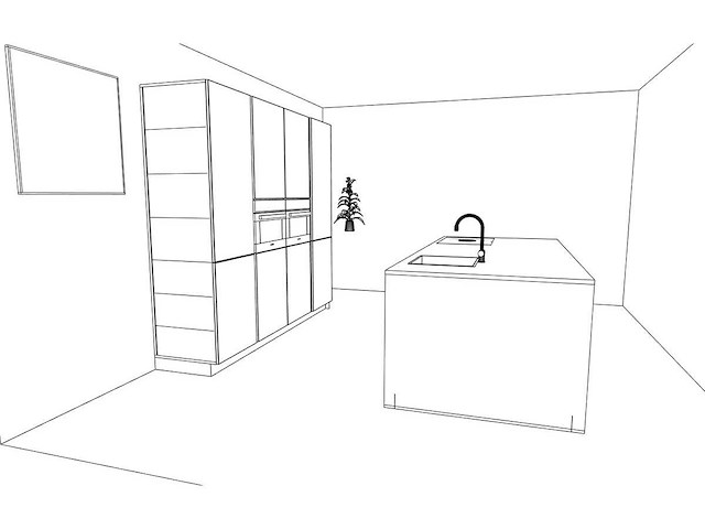 Häcker concept130 topsoft parelgrijs mat eiland keuken - afbeelding 7 van  30