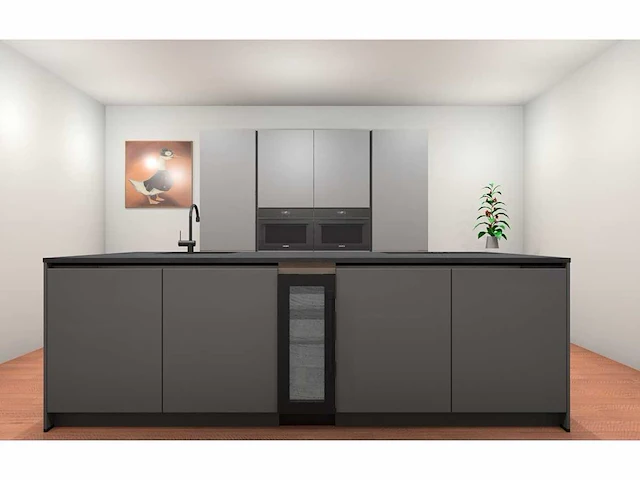 Häcker concept130 topsoft parelgrijs mat eiland keuken - afbeelding 23 van  30