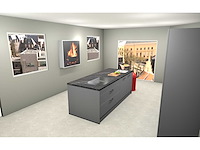 Häcker concept130 topsoft parelgrijs mat eiland - afbeelding 25 van  29