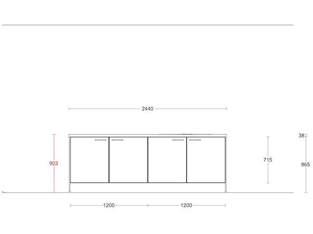 Häcker concept130 topsoft parelgrijs mat eiland - afbeelding 21 van  29