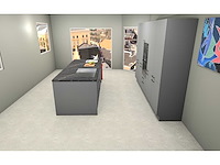 Häcker concept130 topsoft parelgrijs mat eiland - afbeelding 24 van  27