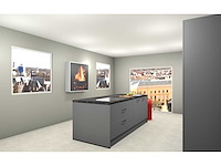 Häcker concept130 topsoft parelgrijs mat eiland - afbeelding 25 van  27