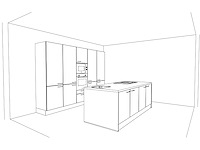 Häcker concept130 topsoft parelgrijs mat eiland - afbeelding 14 van  27