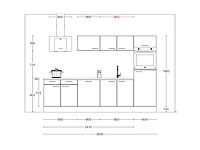 Häcker concept130 uno grafiet mat recht keuken - afbeelding 15 van  23