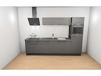 Häcker concept130 uno grafiet mat recht keuken - afbeelding 9 van  23