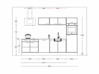 Häcker concept130 uno grafiet mat recht keuken - afbeelding 14 van  23