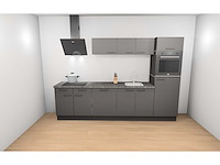 Häcker concept130 uno grafiet mat recht keuken - afbeelding 6 van  23