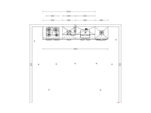 Häcker concept130 uno zwart mat recht keuken - afbeelding 3 van  17