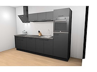 Häcker concept130 uno zwart mat recht keuken - afbeelding 13 van  17
