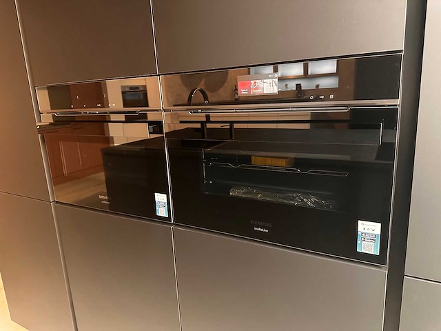 Häcker topsoft mat zwart eiland keuken - afbeelding 3 van  21