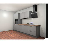 Häcker topsoft parelgrijs recht keuken - afbeelding 14 van  18