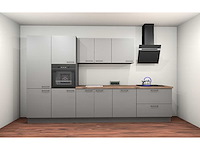 Häcker topsoft parelgrijs recht keuken - afbeelding 6 van  10