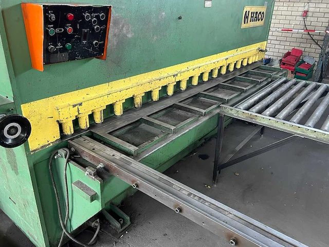 Haco - 1988 - ts 306 esc - guillotineschaar - afbeelding 2 van  8