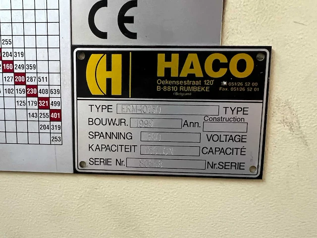 Haco - 1999 - erm40150 - kantbank - afbeelding 9 van  9