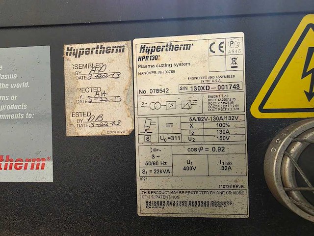 Haco - 2013 - kompakt 3015 - plasmasnijmachine - afbeelding 8 van  20
