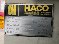 Haco - 2013 - kompakt 3015 - plasmasnijmachine - afbeelding 9 van  20