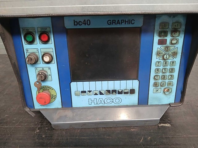 Haco robosoft - bc 40 graphic - kantbank bediening - afbeelding 2 van  3