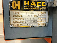 Haco s3012 guillotineschaar - afbeelding 8 van  11