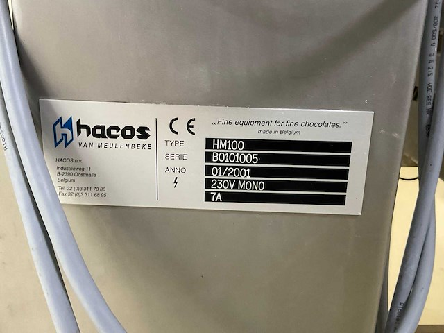 Hacos chocolade sjabloon lijn - afbeelding 36 van  44