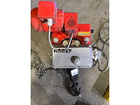 Hadef - elektrische kettingtakel 1.000kg - afbeelding 2 van  7