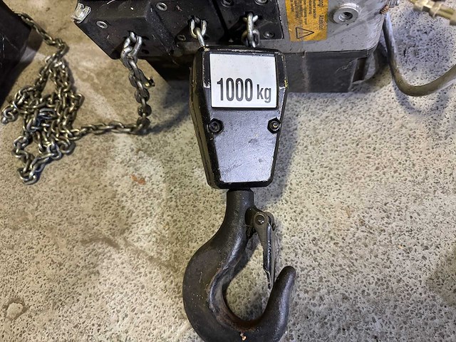 Hadef - elektrische kettingtakel 1.000kg - afbeelding 5 van  7
