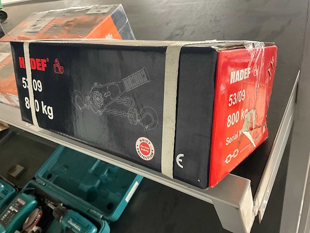 Hadef 1600 kg kettingtakel - afbeelding 3 van  4
