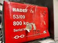 Hadef 1600 kg kettingtakel - afbeelding 2 van  2
