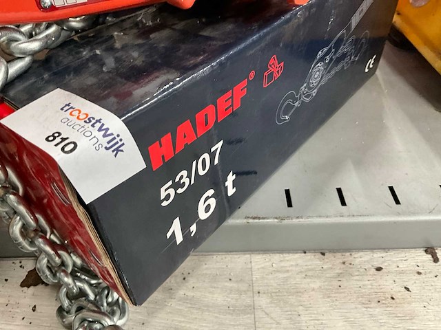 Hadef 1.6t kettingtakel - afbeelding 5 van  5