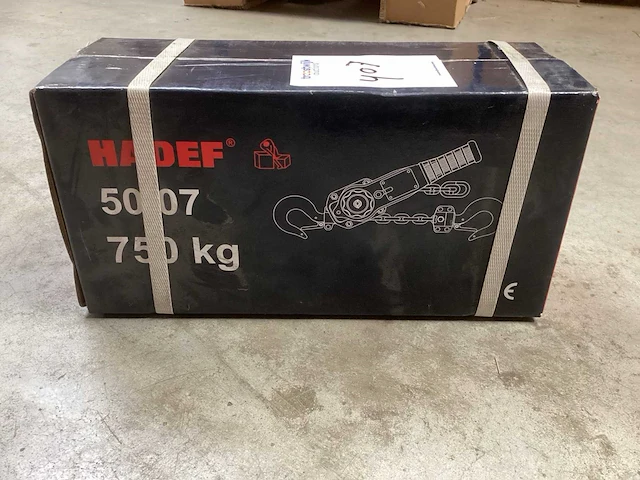 Hadef 53/07 750kg ratel takel - afbeelding 2 van  2