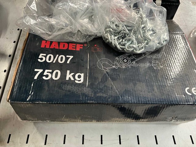 Hadef 750 kg kettingtakel - afbeelding 4 van  4
