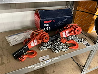 Hadef 800 kg & 1600 kg kettingtakel - afbeelding 1 van  3