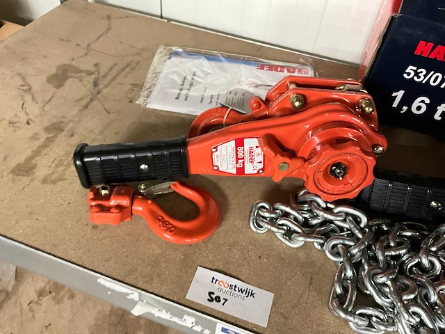 Hadef 800 kg & 1600 kg kettingtakel - afbeelding 2 van  3