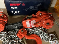 Hadef 800 kg & 1600 kg kettingtakel - afbeelding 3 van  3