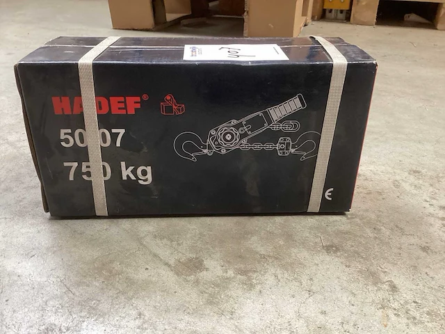 Hadef 800kg ratel takel - afbeelding 2 van  4