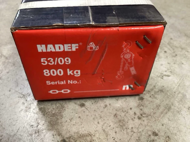 Hadef 800kg ratel takel - afbeelding 4 van  4