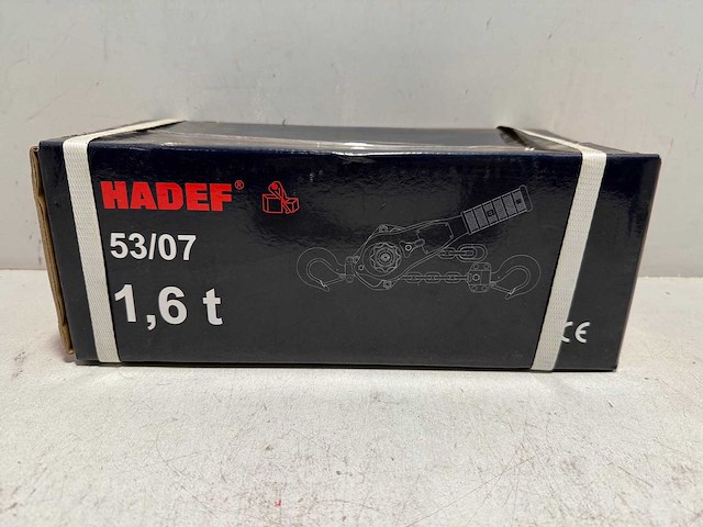 Hadef hadef handtakel rateltakel 1,6 ton - afbeelding 1 van  2