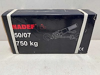 Hadef handtakel rateltakel 750kg - afbeelding 1 van  1