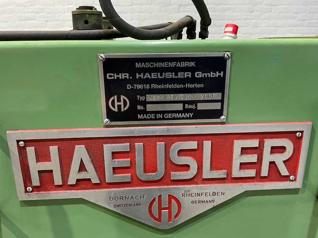 Haeusler - vrm hy l2500x10mm - roll bending machine - 2005 - afbeelding 2 van  2