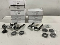 Háfele - ldh-2171 - 8 sets deurklinken inclusief wc-badkamersluiting