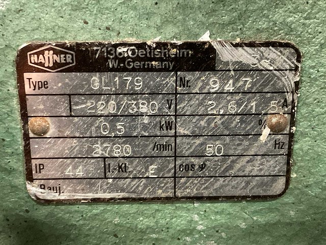 Haffner gl179 glaskraalzaagmachine - afbeelding 5 van  5