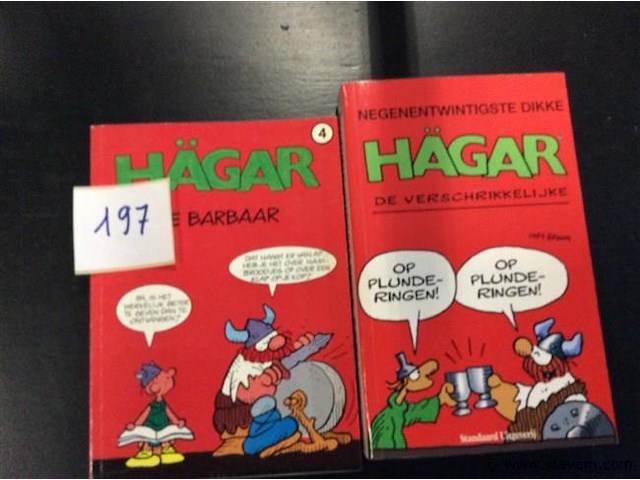 Hägar 2stuks - afbeelding 1 van  1