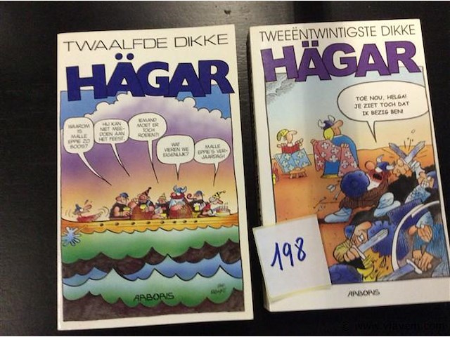 Hägar 2stuks - afbeelding 1 van  1