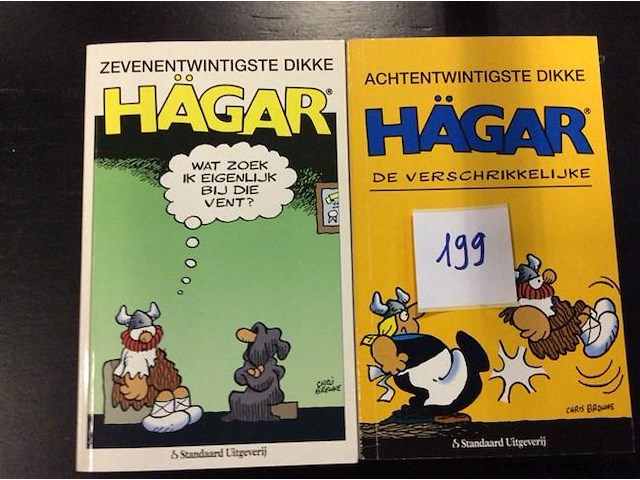 Hägar 2stuks - afbeelding 1 van  1